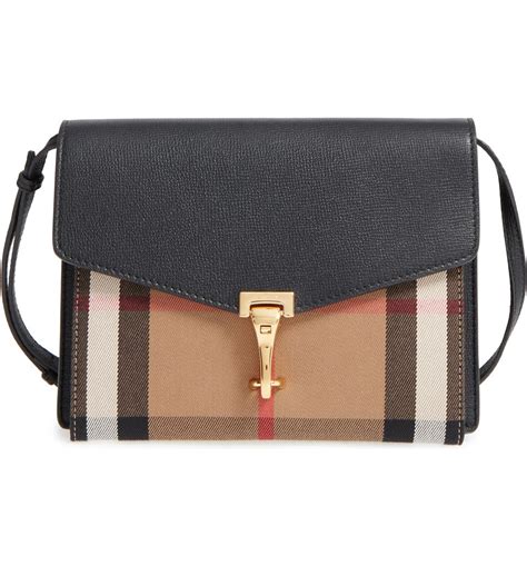 burberry macken small leather & house check crossbody bag selfriges|Burberry baby macken.